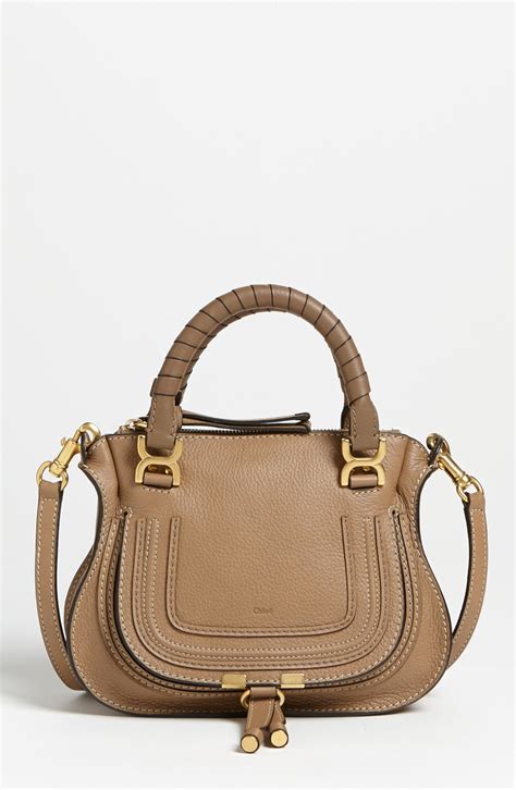 chloe marcie satchel nut|chloe marcie satchel sale.